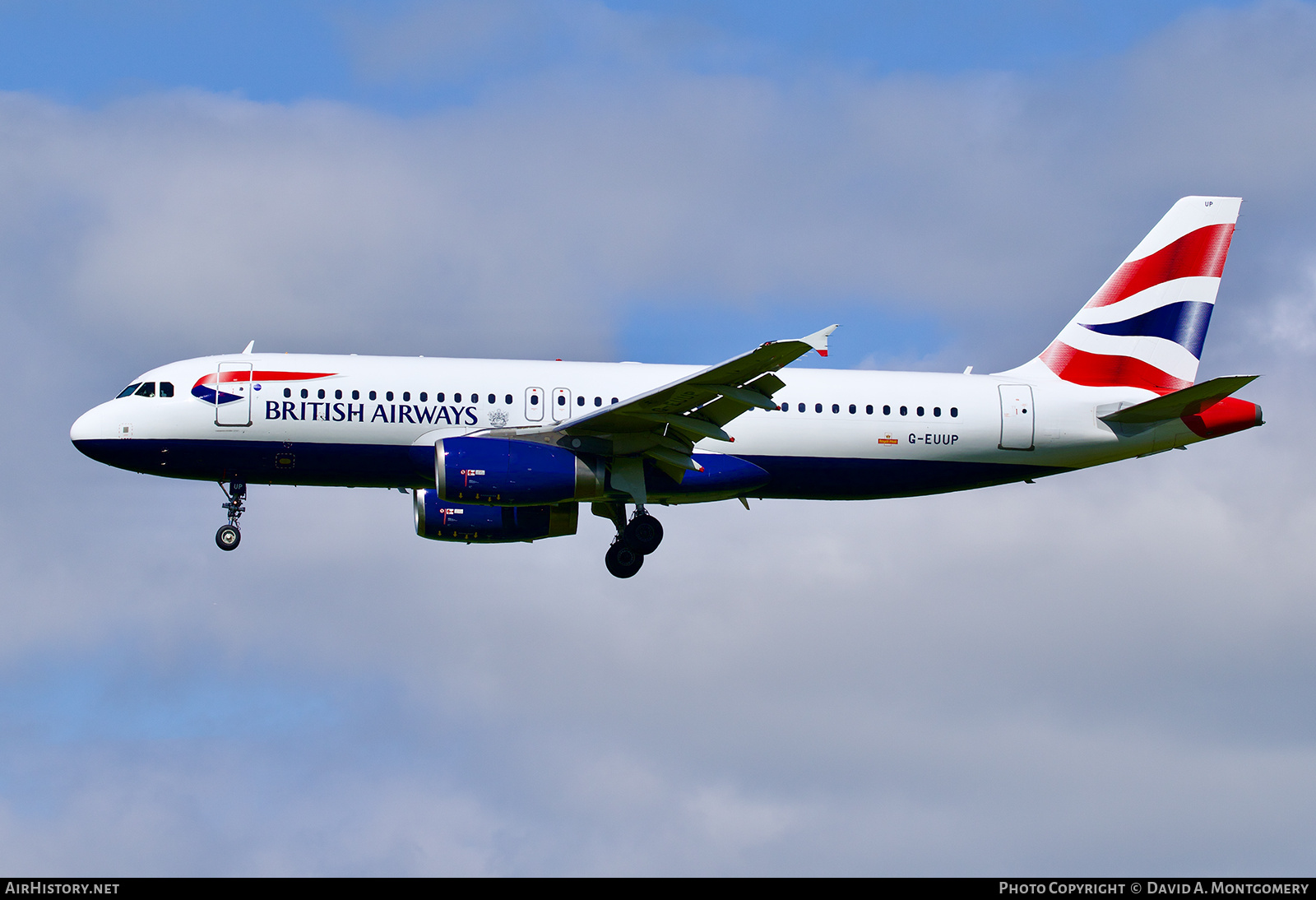 Aircraft Photo of G-EUUP | Airbus A320-232 | British Airways | AirHistory.net #697381