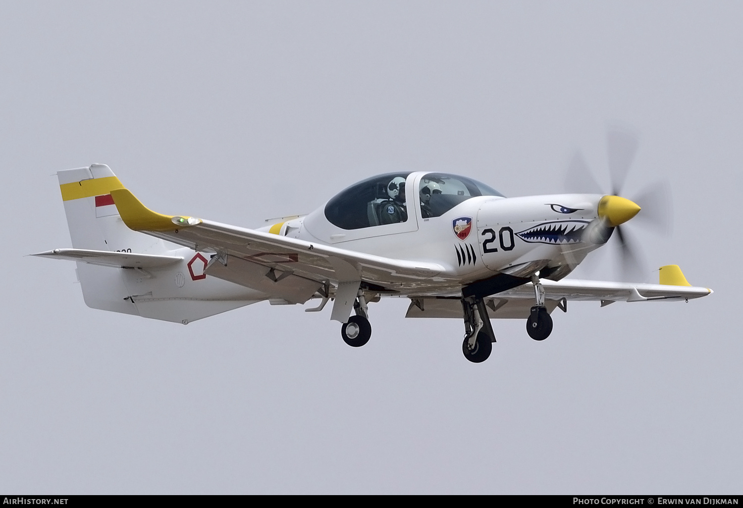 Aircraft Photo of LD-1220 | Grob G-120TP-A | Indonesia - Air Force | AirHistory.net #697386
