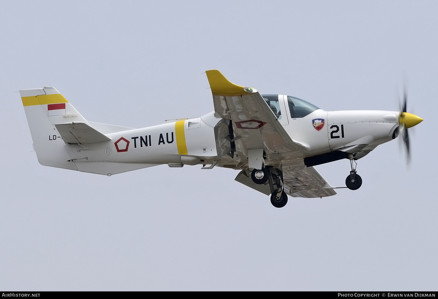 Aircraft Photo of LD-1221 | Grob G-120TP-A | Indonesia - Air Force | AirHistory.net #697387