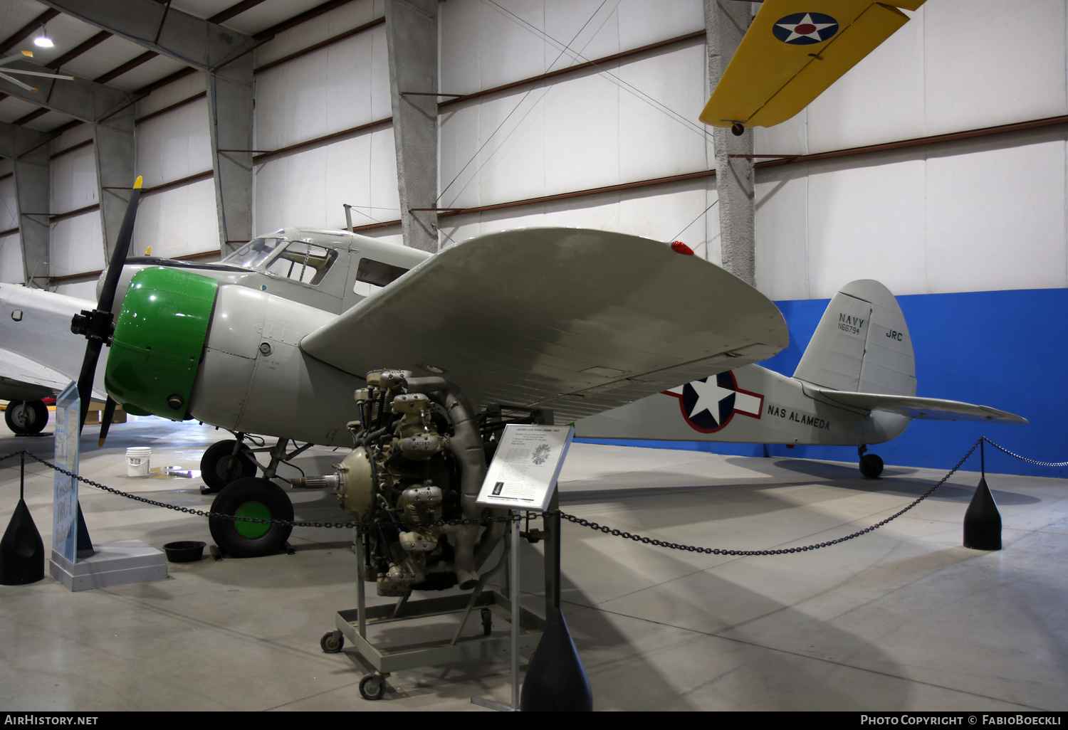 Aircraft Photo of N66794 | Cessna UC-78C Bobcat (T-50) | USA - Navy | AirHistory.net #697389