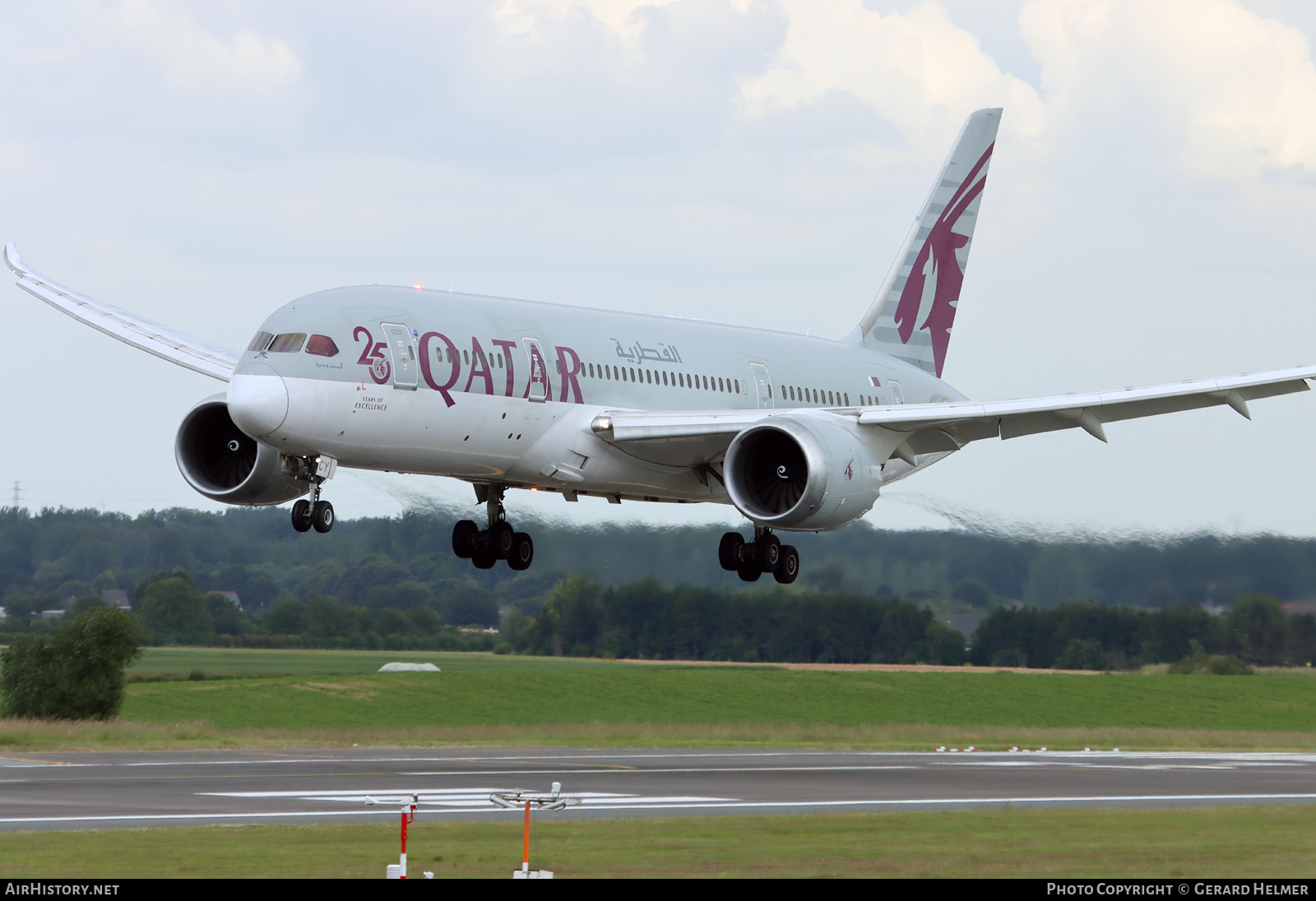 Aircraft Photo of A7-BCY | Boeing 787-8 Dreamliner | Qatar Airways | AirHistory.net #697405
