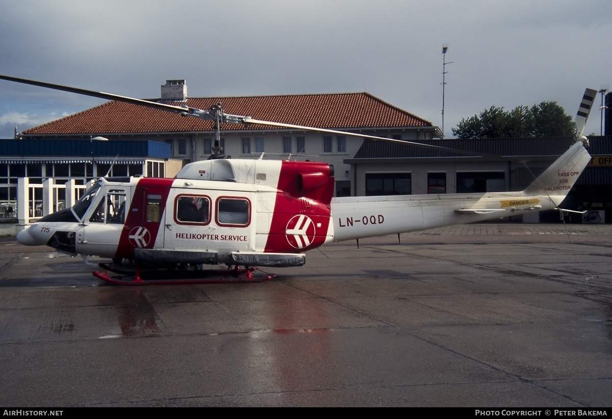 Aircraft Photo of LN-OQD | Bell 212 Eagle Single | Helikopter Service | AirHistory.net #697419