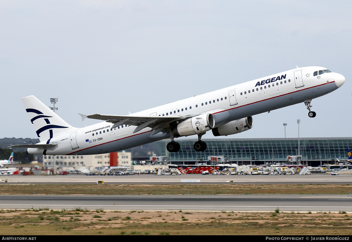 Aircraft Photo of SX-DNH | Airbus A321-231 | Aegean Airlines | AirHistory.net #697427