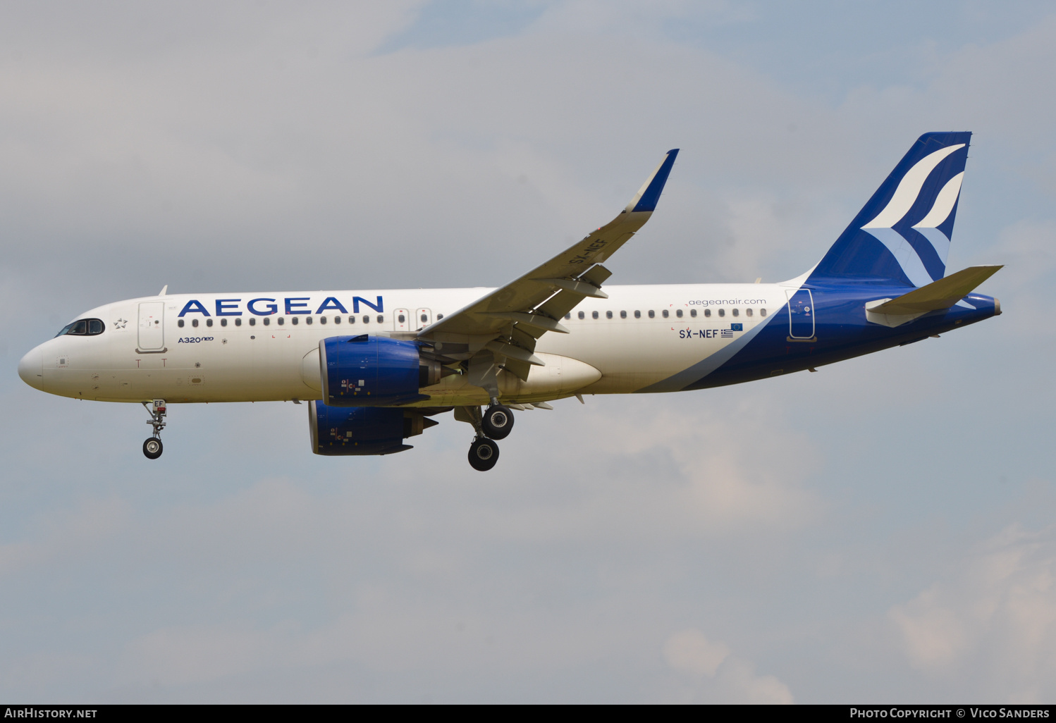 Aircraft Photo of SX-NEF | Airbus A320-271N | Aegean Airlines | AirHistory.net #697453