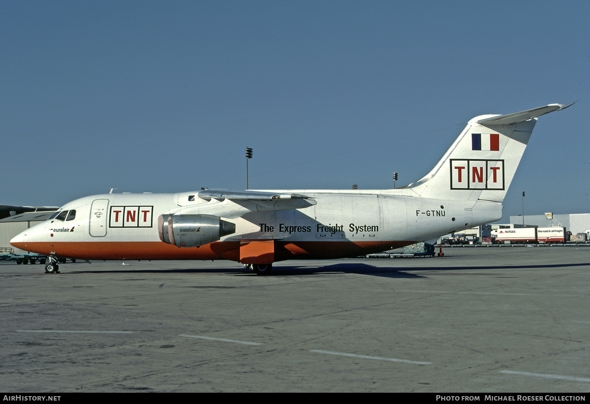 Aircraft Photo of F-GTNU | British Aerospace BAe-146-200QT Quiet Trader | TNT Express | AirHistory.net #697457