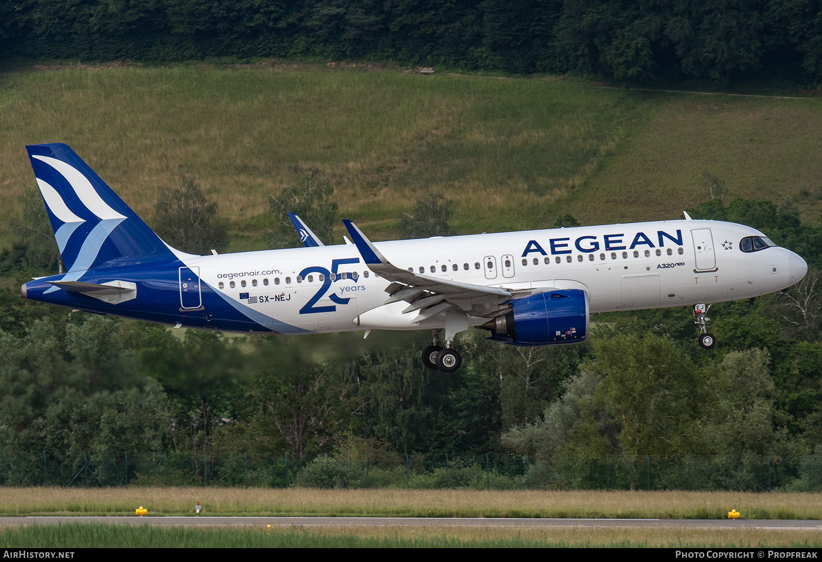Aircraft Photo of SX-NEJ | Airbus A320-271N | Aegean Airlines | AirHistory.net #697460