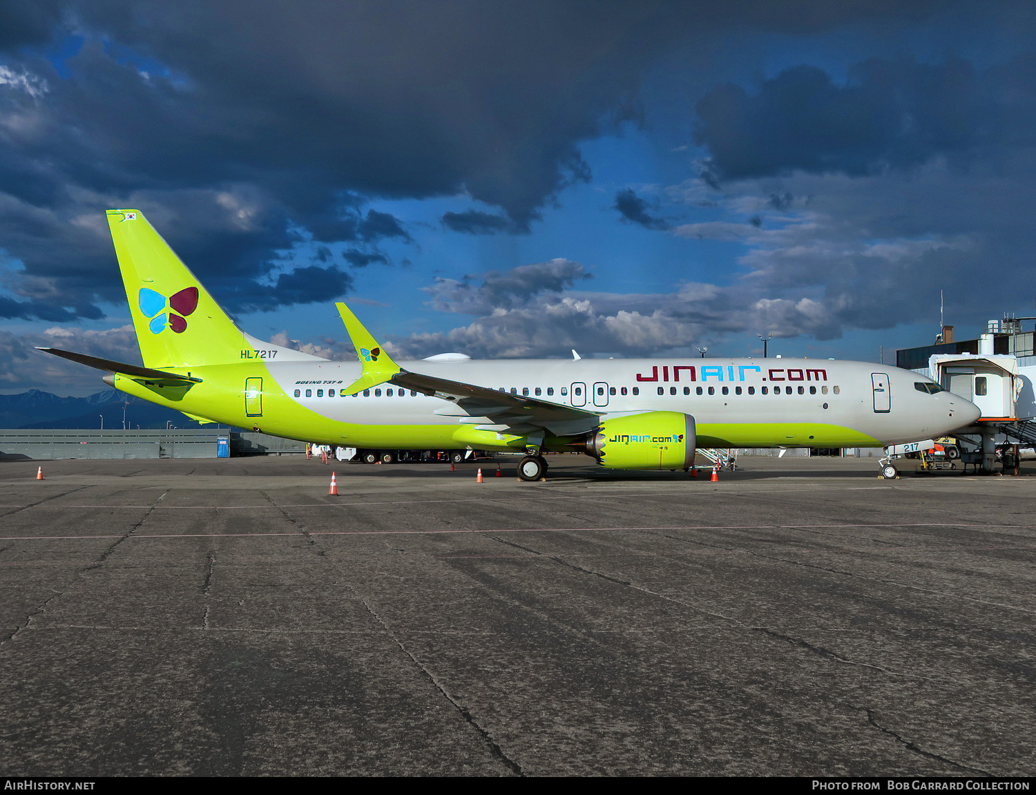 Aircraft Photo of HL7217 | Boeing 737-8 Max 8 | Jin Air | AirHistory.net #697463