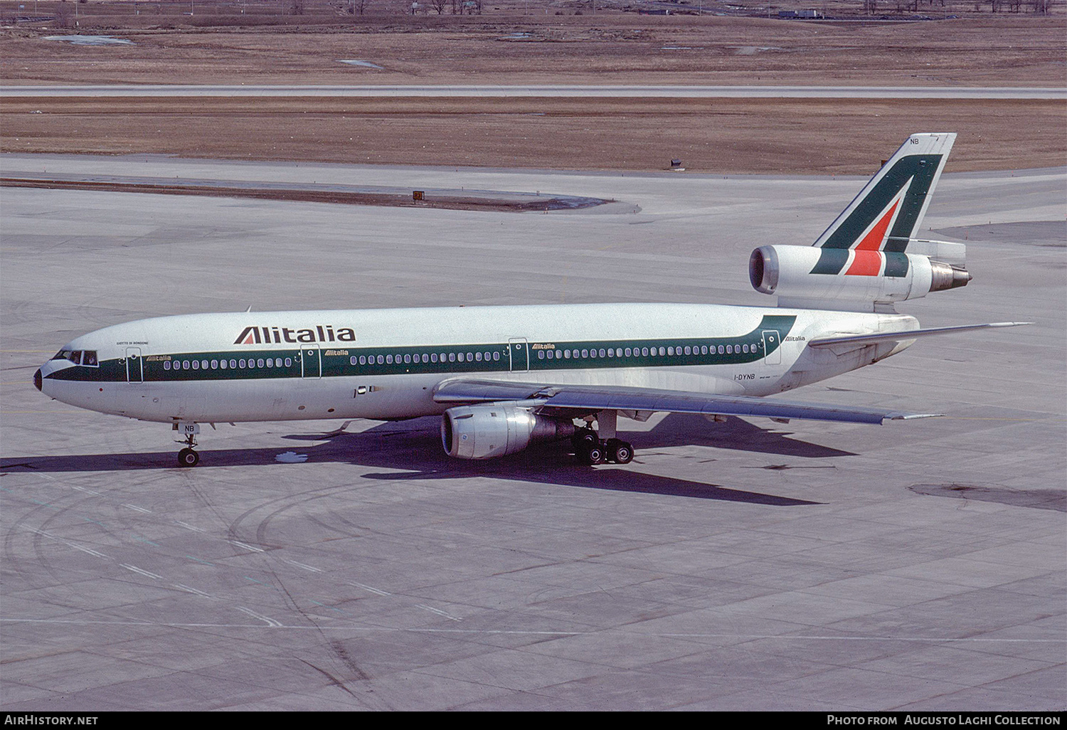 Aircraft Photo of I-DYNB | McDonnell Douglas DC-10-30 | Alitalia | AirHistory.net #697466