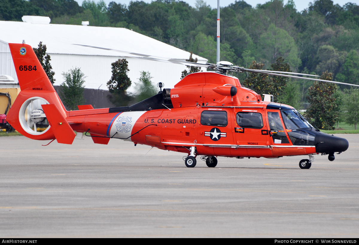 Aircraft Photo of 6584 | Aerospatiale MH-65D Dolphin | USA - Coast Guard | AirHistory.net #697472