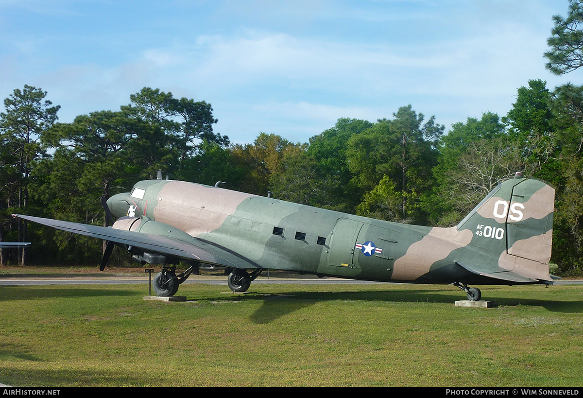 Aircraft Photo of 43-10 / AF43-010 | Douglas C-47K Skytrain | USA - Air Force | AirHistory.net #697479
