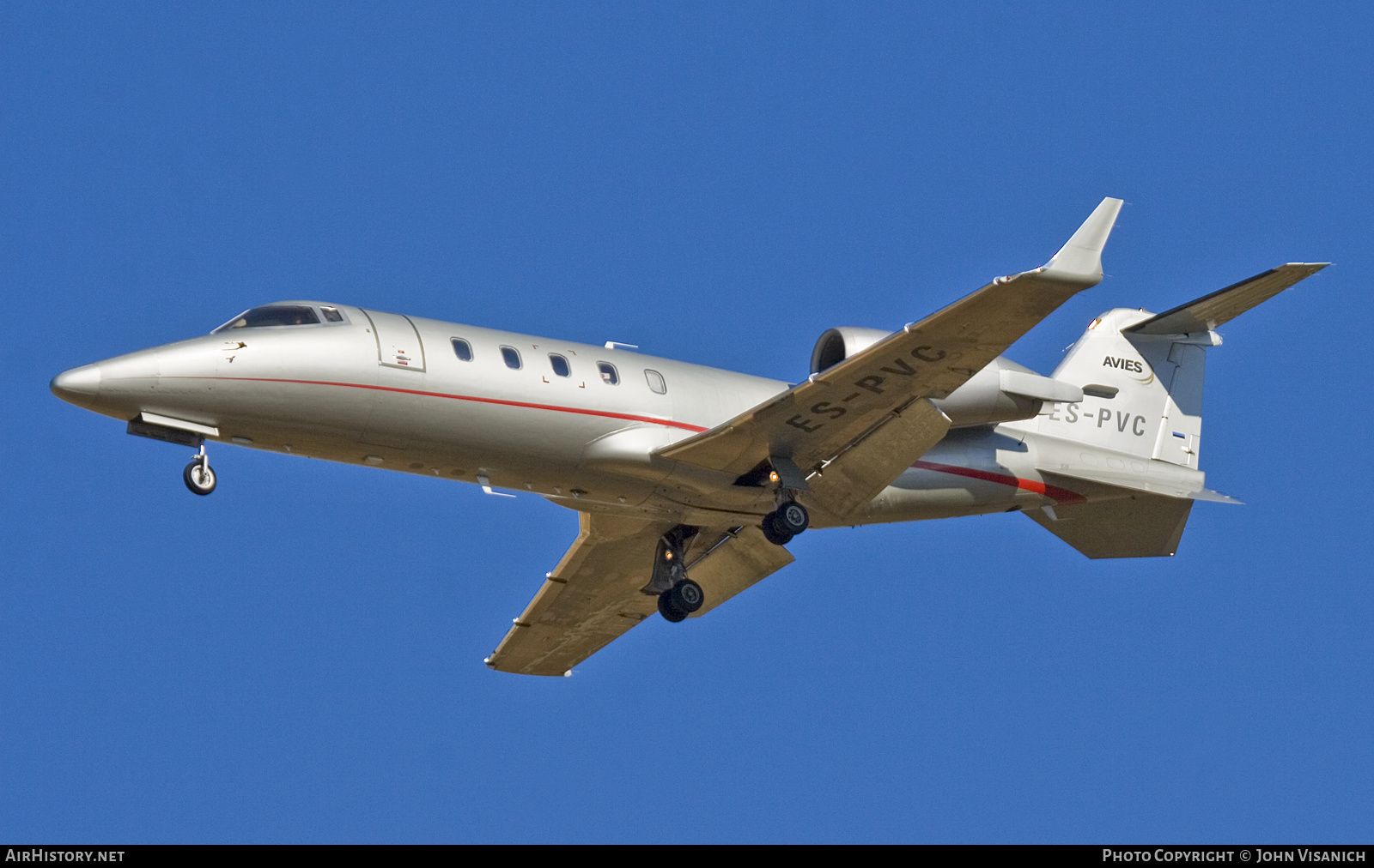 Aircraft Photo of ES-PVC | Learjet 60 | Avies | AirHistory.net #697483