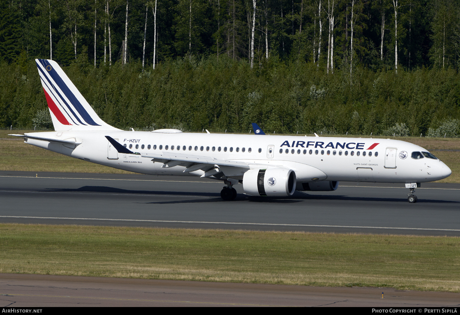 Aircraft Photo of F-HZUY | Airbus A220-371 (BD-500-1A11) | Air France | AirHistory.net #697492