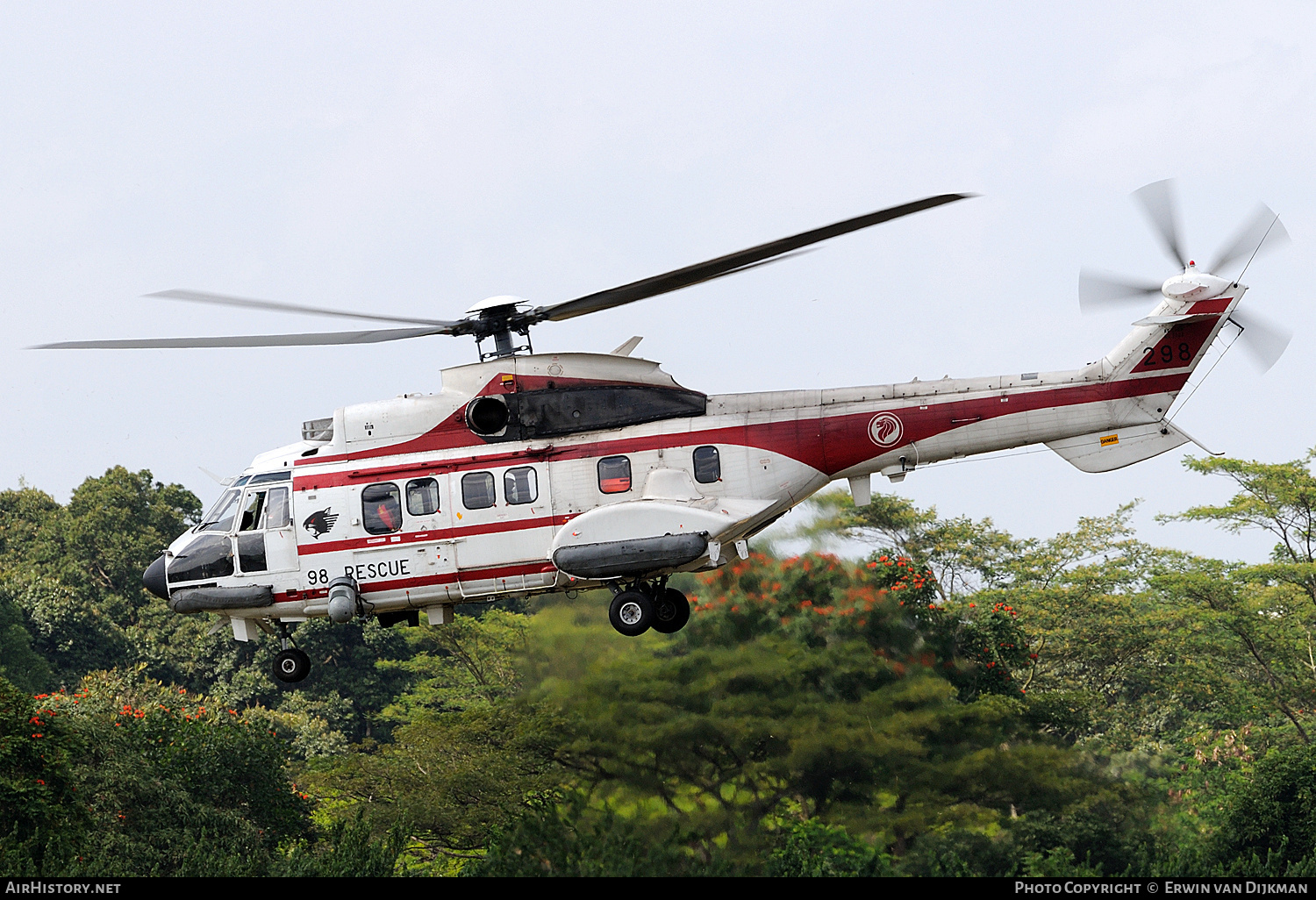 Aircraft Photo of 298 | Aerospatiale AS-332M1 Super Puma | Singapore - Air Force | AirHistory.net #697521