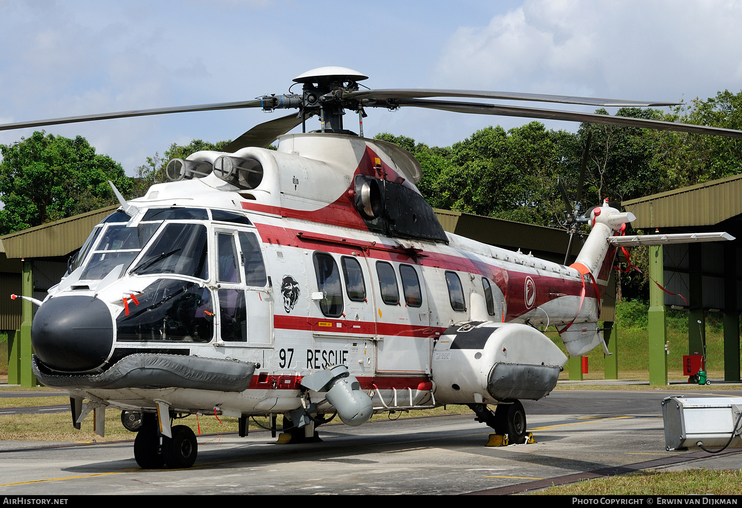 Aircraft Photo of 297 | Aerospatiale AS-332M1 Super Puma | Singapore - Air Force | AirHistory.net #697523