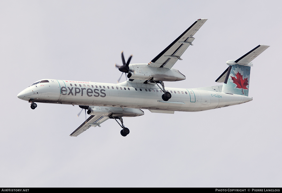 Aircraft Photo of C-GJZH | Bombardier DHC-8-402 Dash 8 | Air Canada Express | AirHistory.net #697554