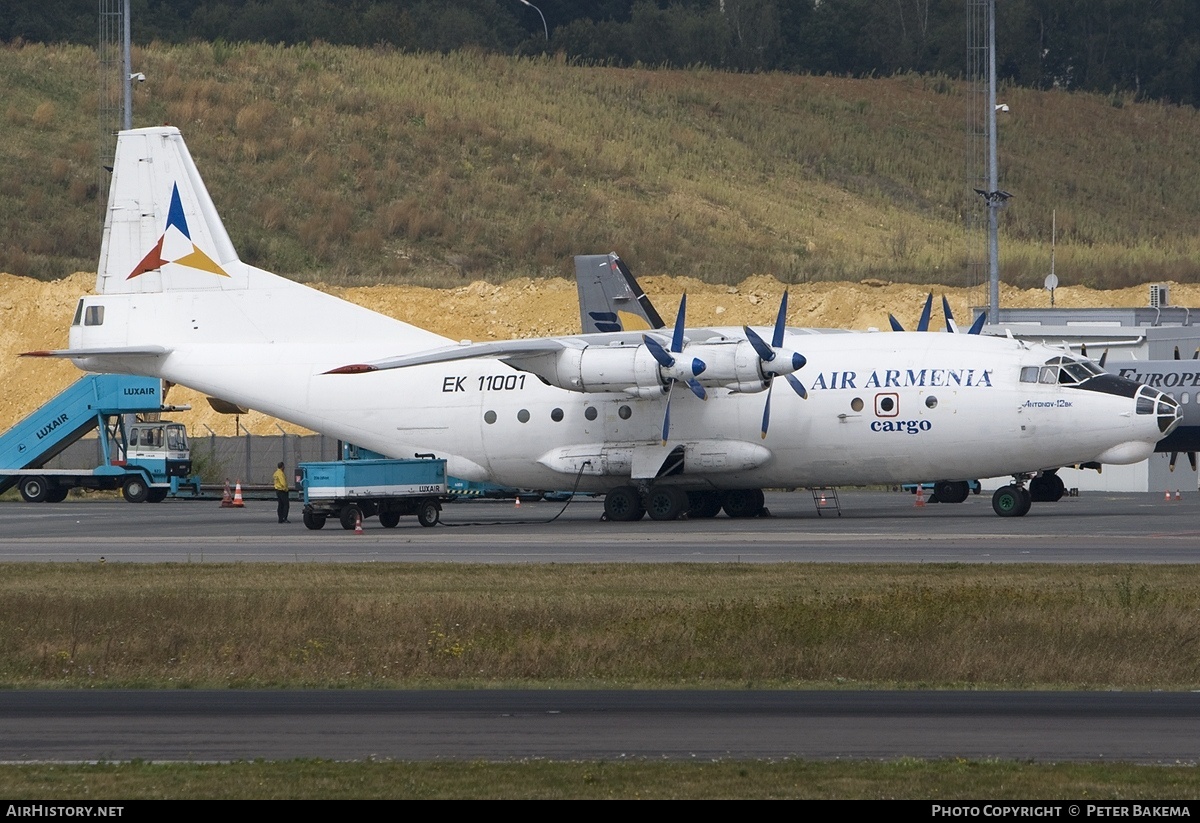 Aircraft Photo of EK-11001 | Antonov An-12BK | Air Armenia Cargo | AirHistory.net #697591