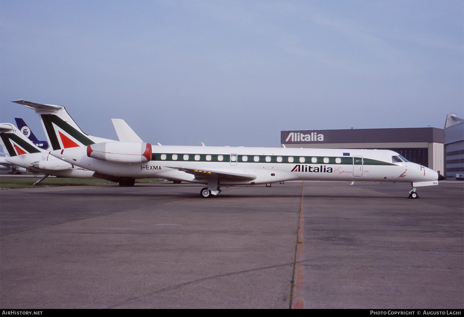 Aircraft Photo of I-EXMA | Embraer ERJ-145LR (EMB-145LR) | Alitalia Express | AirHistory.net #697599