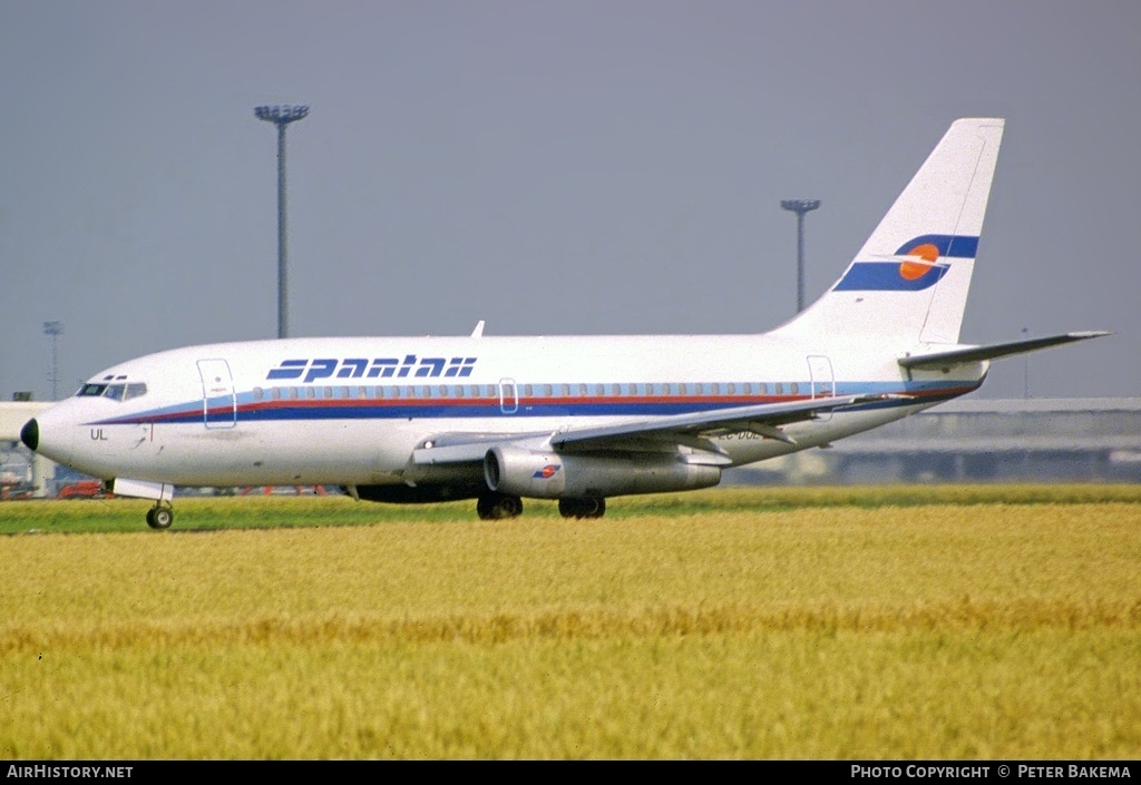 Aircraft Photo of EC-DUL | Boeing 737-2T4/Adv | Spantax | AirHistory.net #697631