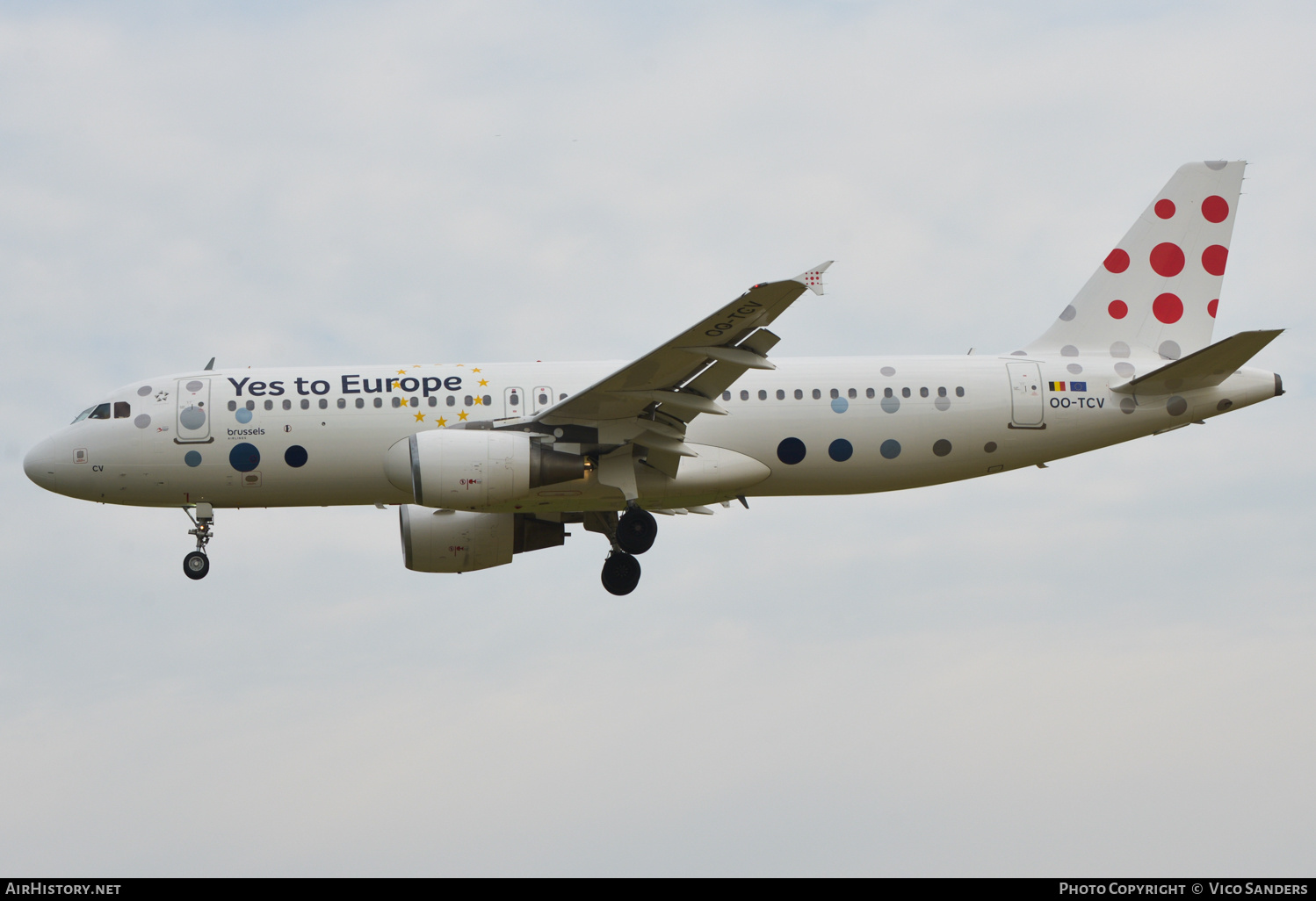 Aircraft Photo of OO-TCV | Airbus A320-231 | Brussels Airlines | AirHistory.net #697637