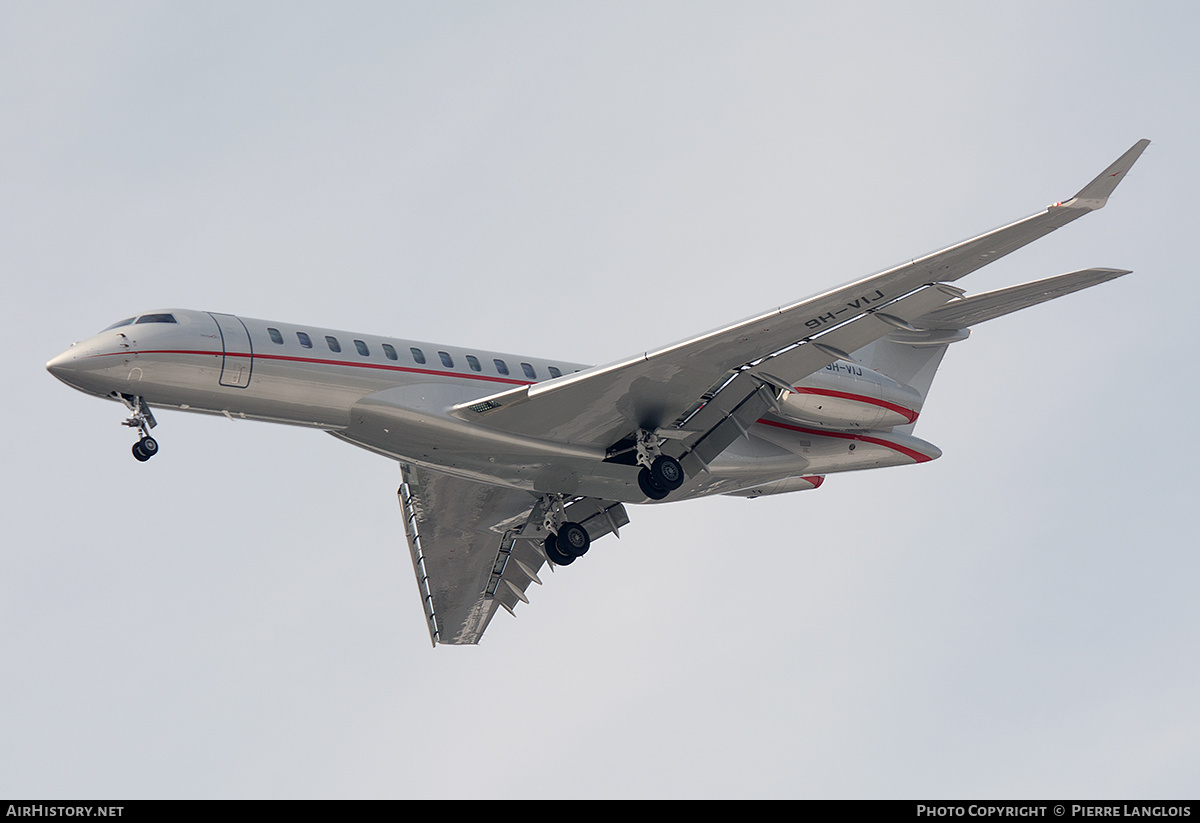 Aircraft Photo of 9H-VIJ | Bombardier Global 7500 (BD-700-2A12) | VistaJet | AirHistory.net #697643