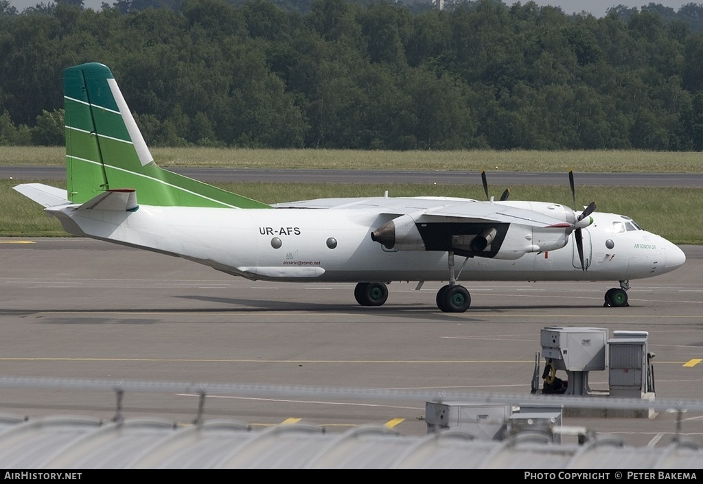 Aircraft Photo of UR-AFS | Antonov An-26 | Air Sirin | AirHistory.net #697653