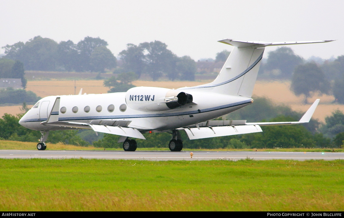 Aircraft Photo of N112WJ | Gulfstream Aerospace G-IV Gulfstream IV | AirHistory.net #697676