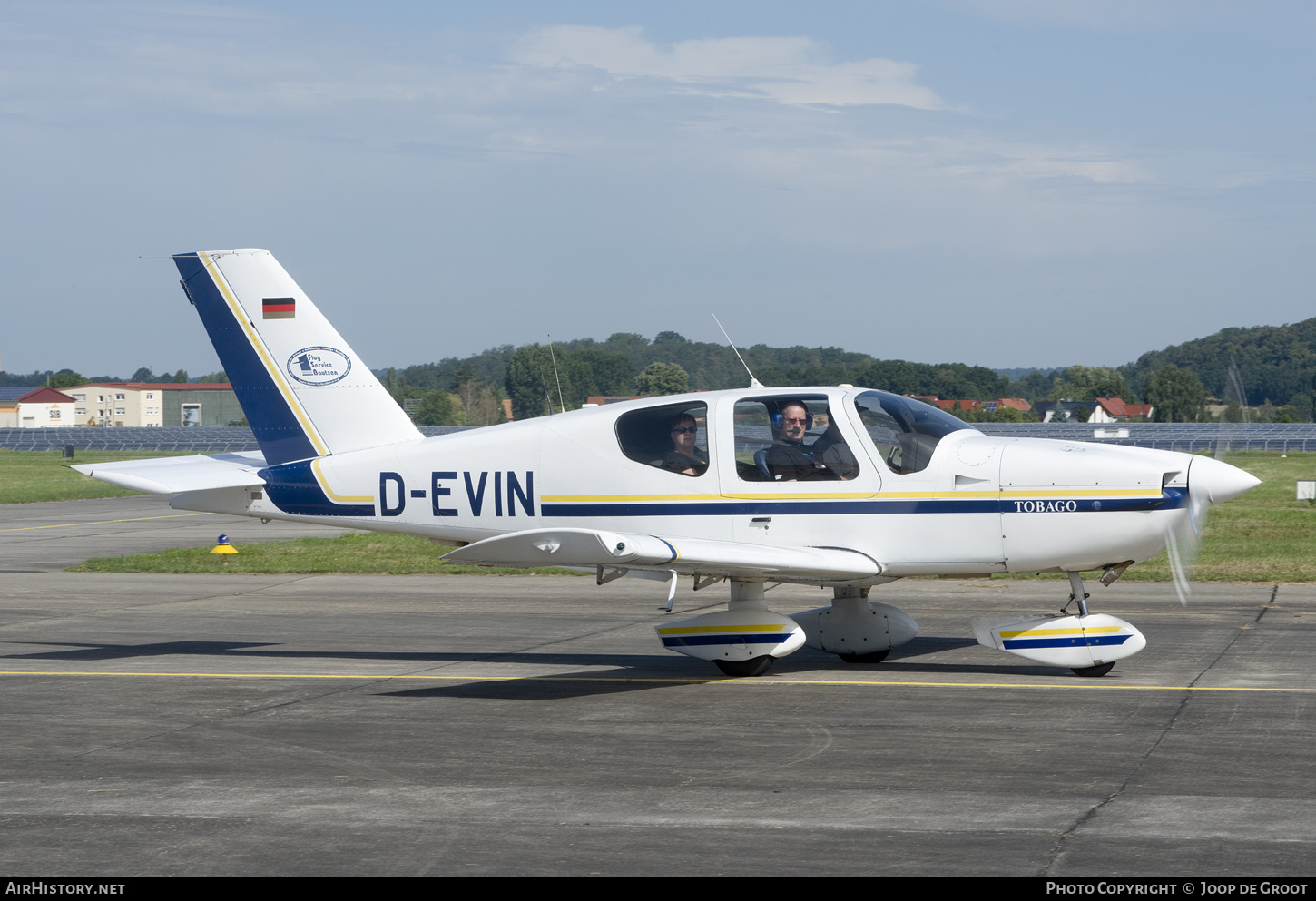 Aircraft Photo of D-EVIN | Socata TB-10 Tobago | Flug Service Bautzen | AirHistory.net #697699