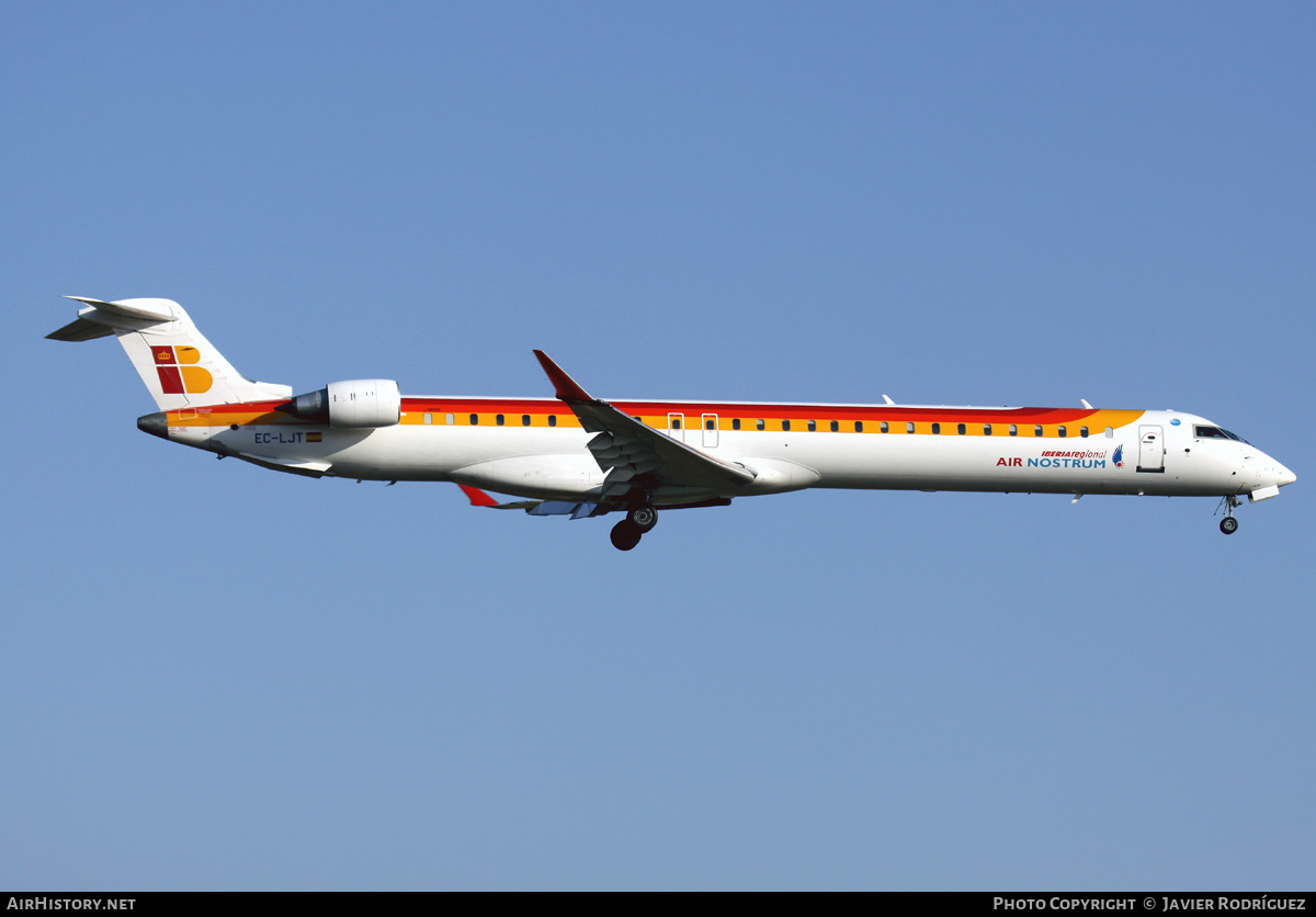 Aircraft Photo of EC-LJT | Bombardier CRJ-1000 (CL-600-2E25) | Air Nostrum | AirHistory.net #697711