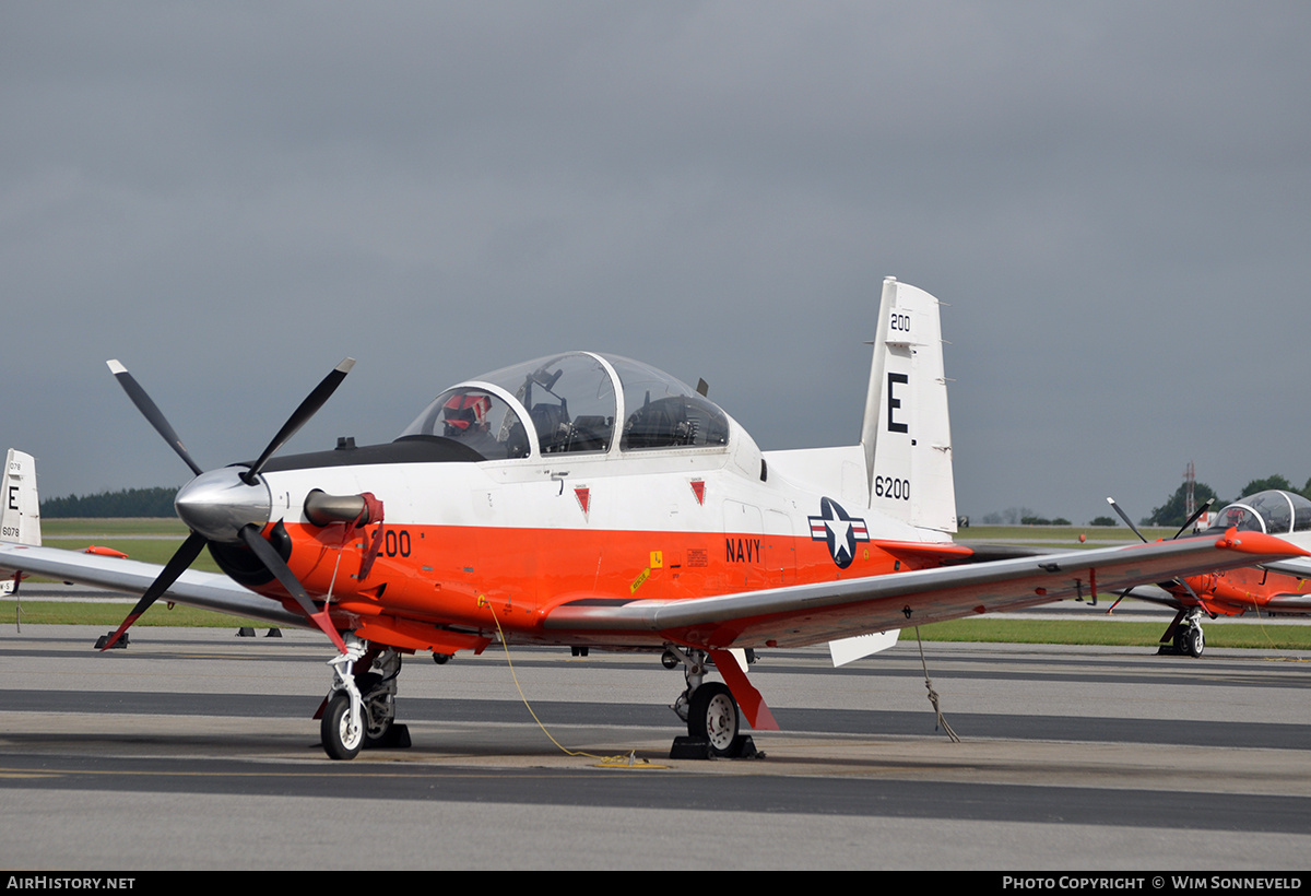 Aircraft Photo of 166200 | Beechcraft T-6C Texan II | USA - Navy | AirHistory.net #697723