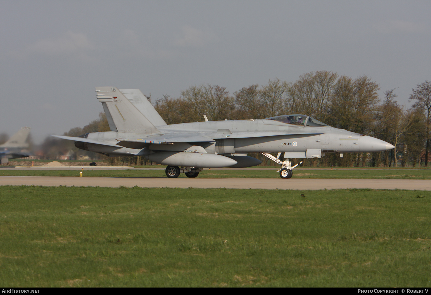 Aircraft Photo of HN-418 | McDonnell Douglas F-18C Hornet | Finland - Air Force | AirHistory.net #697731