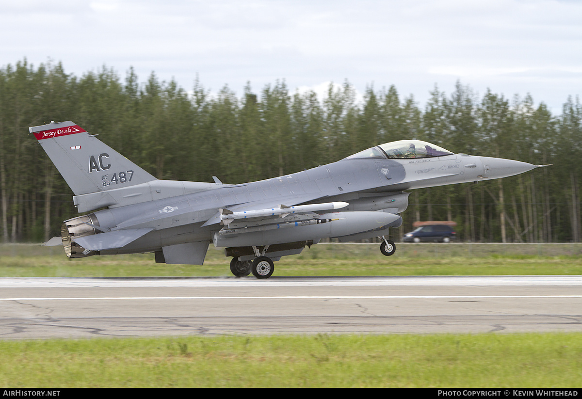 Aircraft Photo of 85-1487 / AF85-487 | General Dynamics F-16C Fighting Falcon | USA - Air Force | AirHistory.net #697746