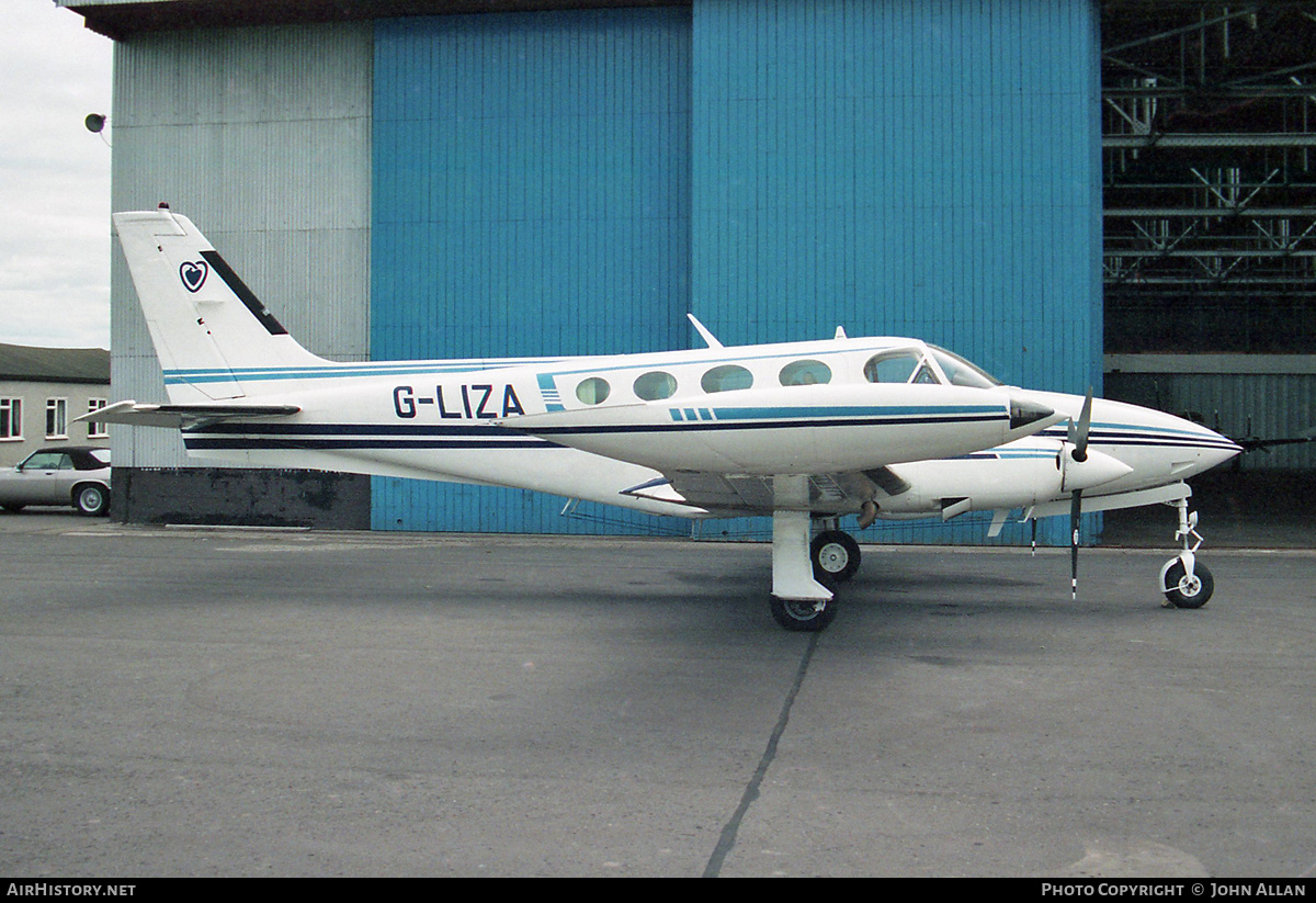 Aircraft Photo of G-LIZA | Cessna 340A | AirHistory.net #697768
