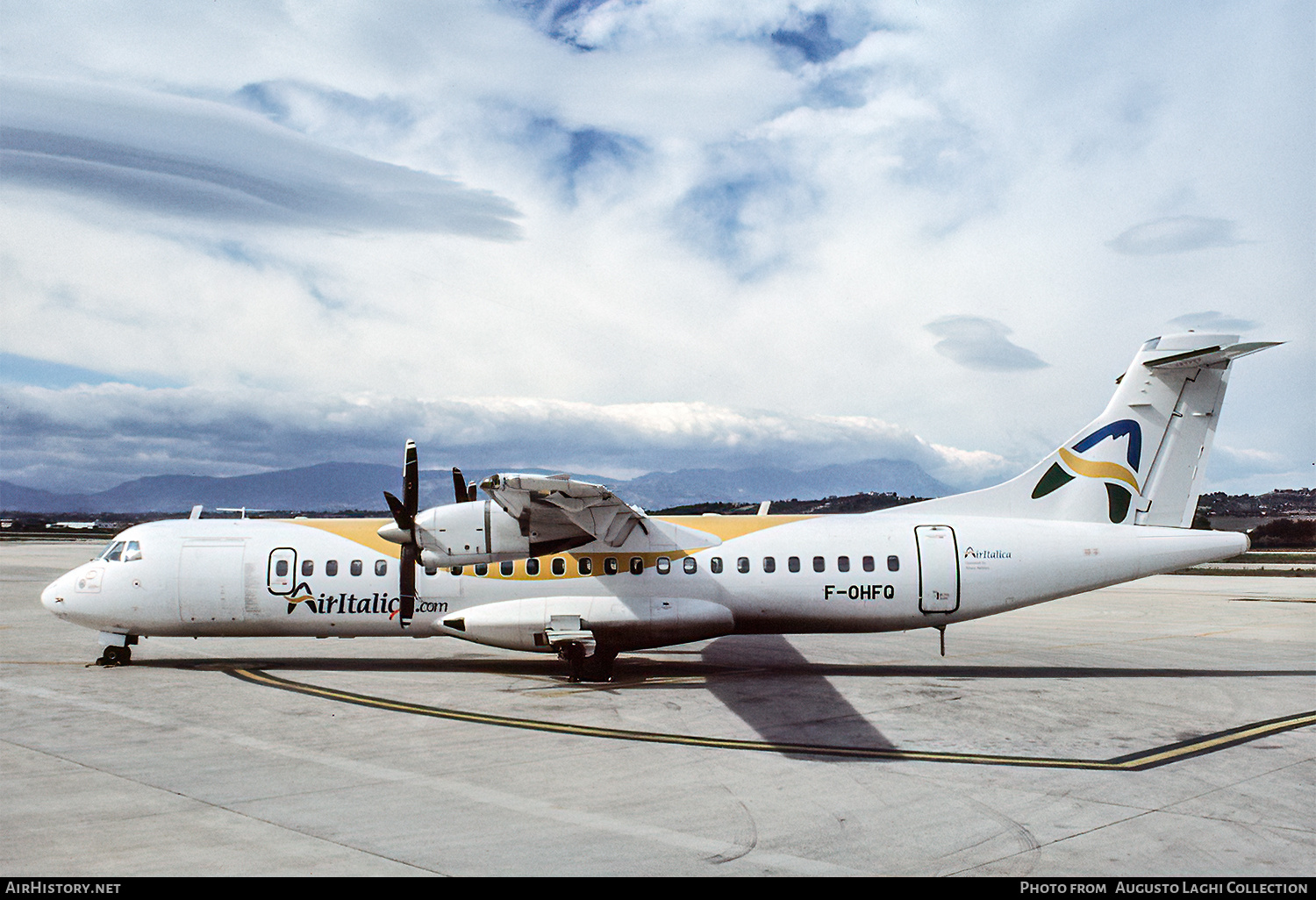 Aircraft Photo of F-OHFQ | ATR ATR-72-202 | Air Italica | AirHistory.net #697794