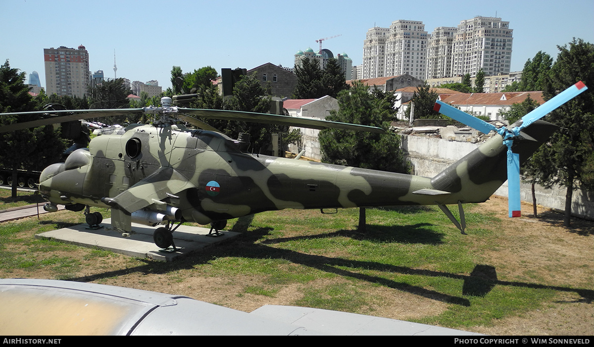Aircraft Photo of No Reg | Mil Mi-24V | Azerbaijan - Air Force | AirHistory.net #697800