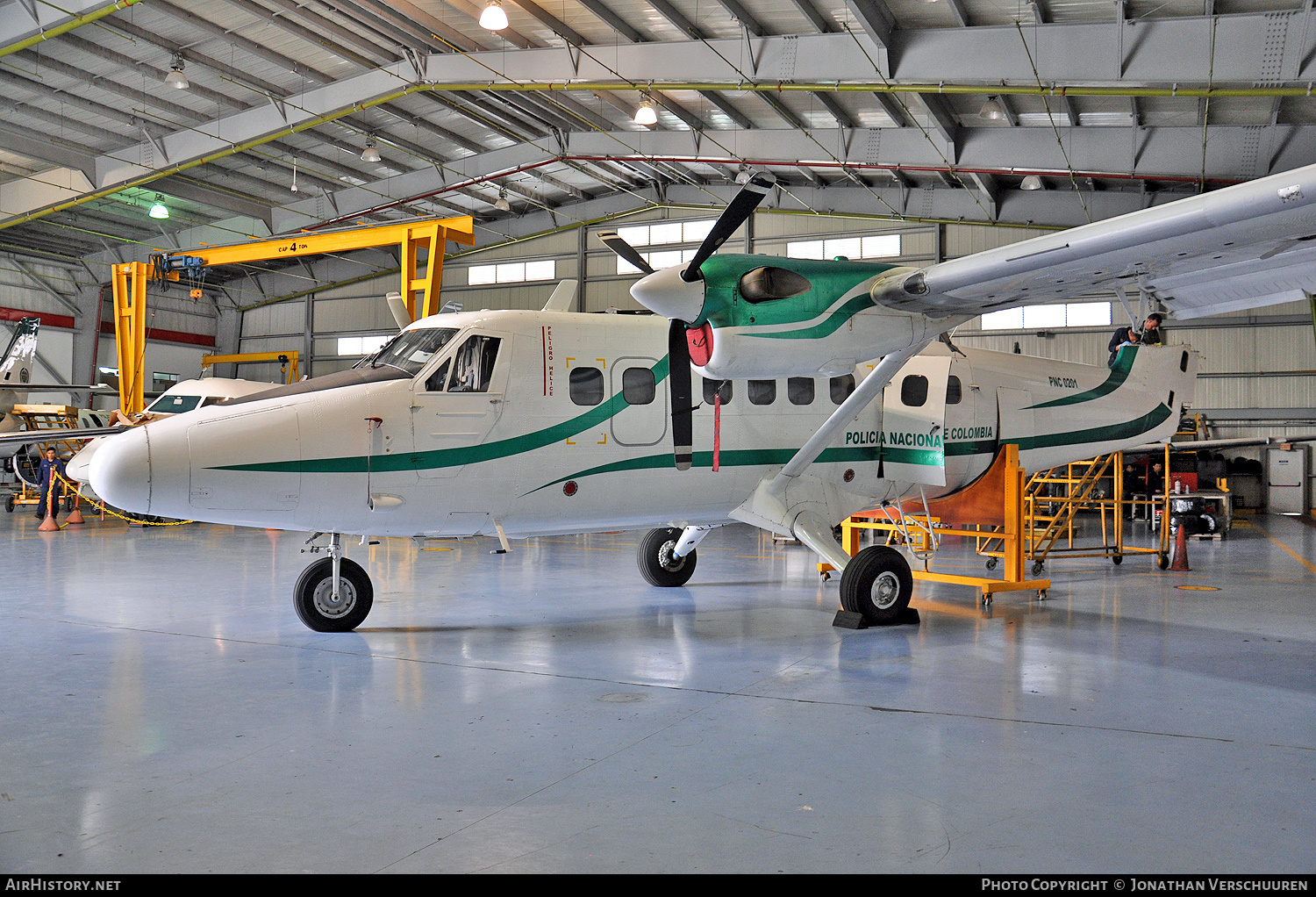 Aircraft Photo of PNC0201 | De Havilland Canada DHC-6-300 Twin Otter | Colombia - Police | AirHistory.net #697810