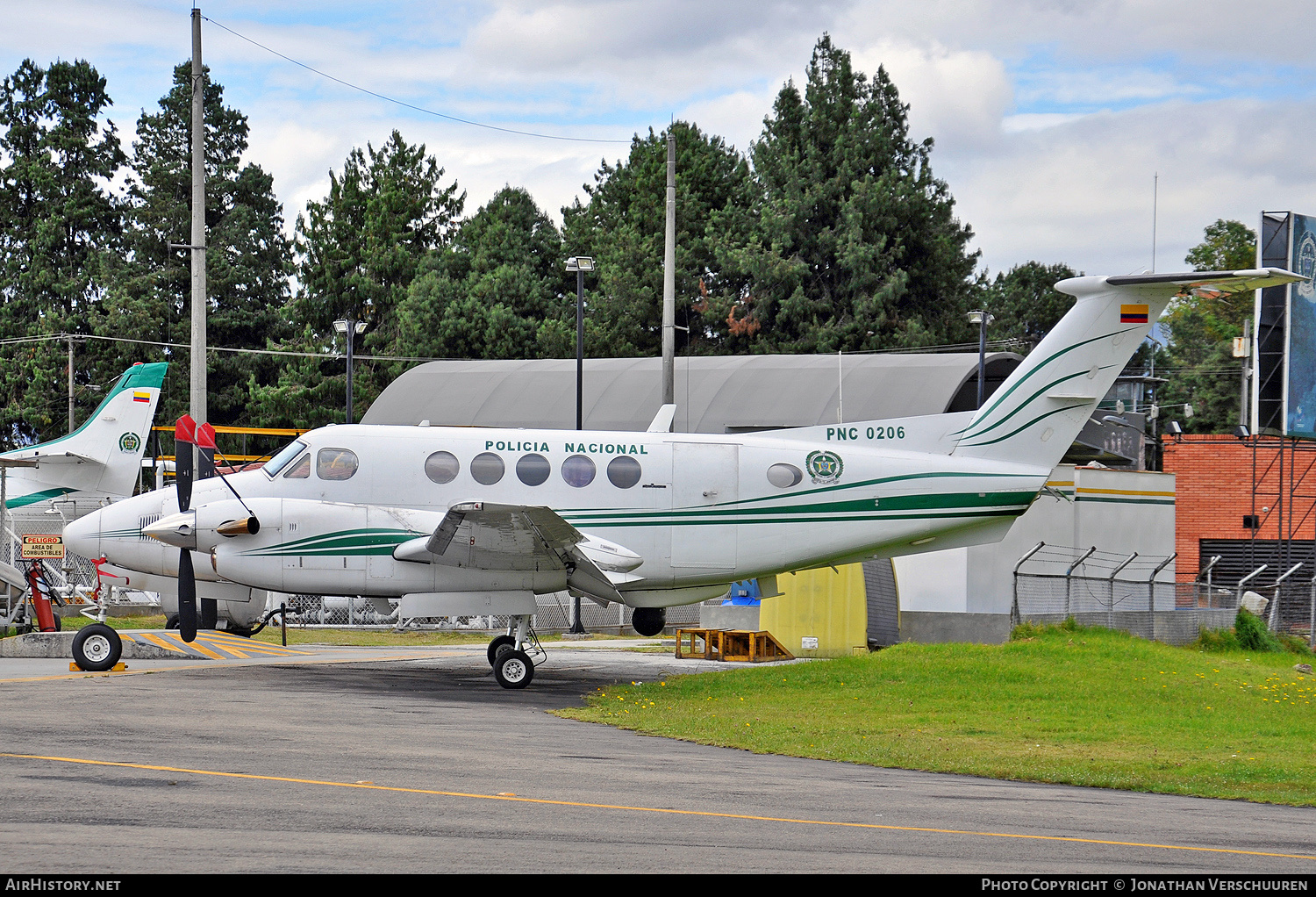 Aircraft Photo of PNC0206 | Beech 200 Super King Air | Colombia - Police | AirHistory.net #697811