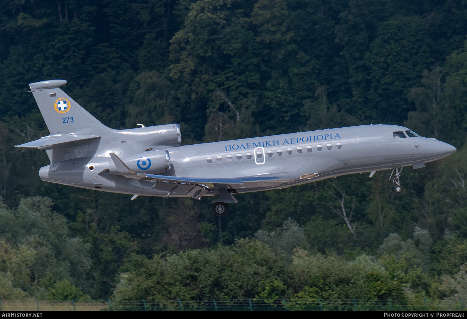 Aircraft Photo of 273 | Dassault Falcon 7X | Greece - Air Force | AirHistory.net #697820