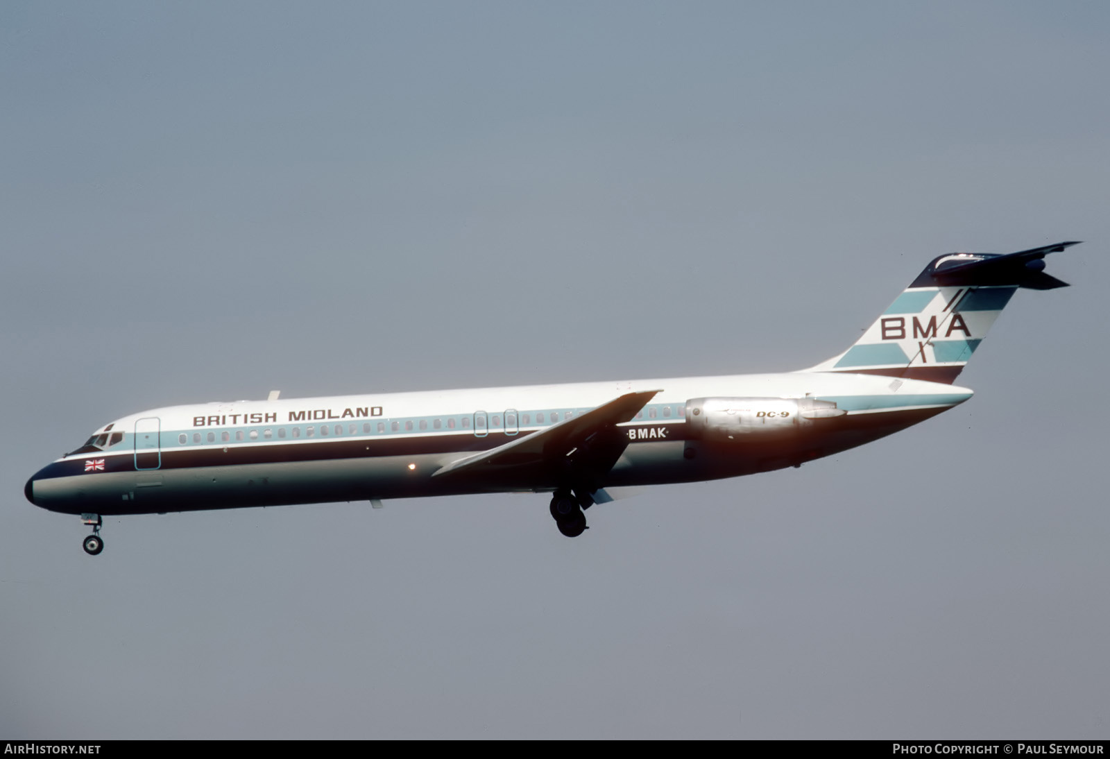 Aircraft Photo of G-BMAK | McDonnell Douglas DC-9-32 | British Midland Airways - BMA | AirHistory.net #697822