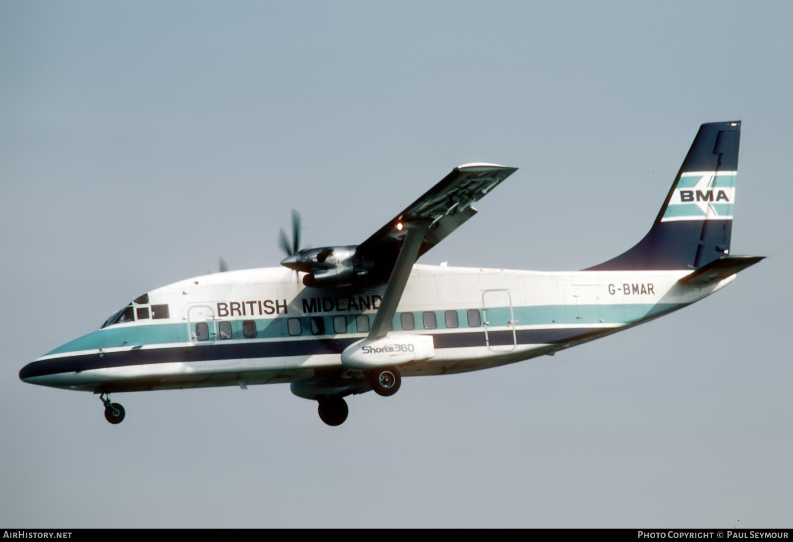 Aircraft Photo of G-BMAR | Short 360-100 | British Midland Airways - BMA | AirHistory.net #697825