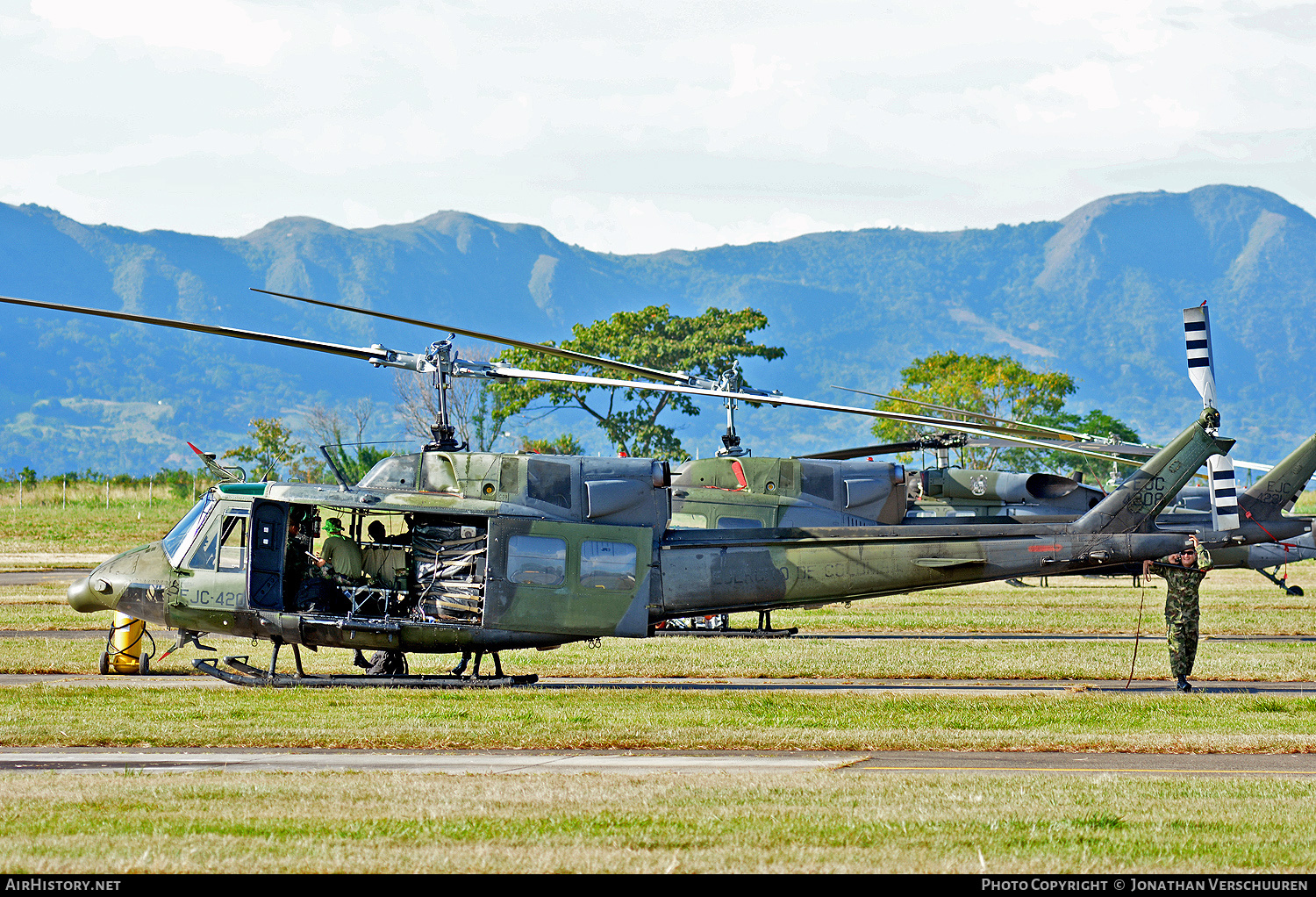 Aircraft Photo of EJC4208 | Bell UH-1N Iroquois | Colombia - Army | AirHistory.net #697850