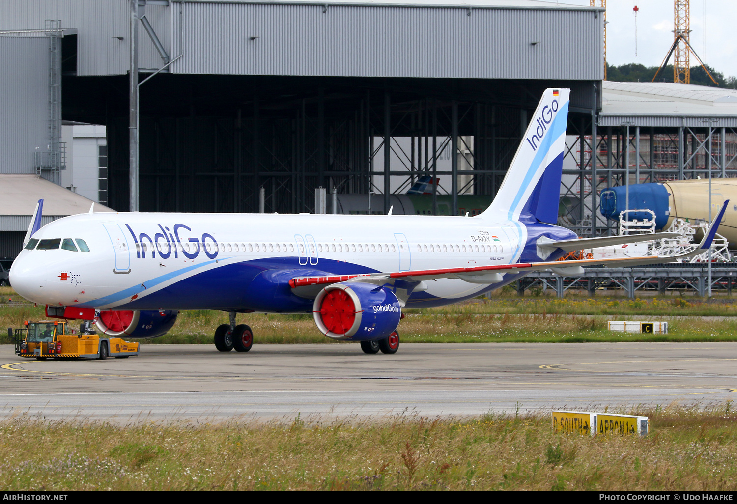 Aircraft Photo of D-AXXV / VT-IRW | Airbus A321-251NX | IndiGo | AirHistory.net #697868