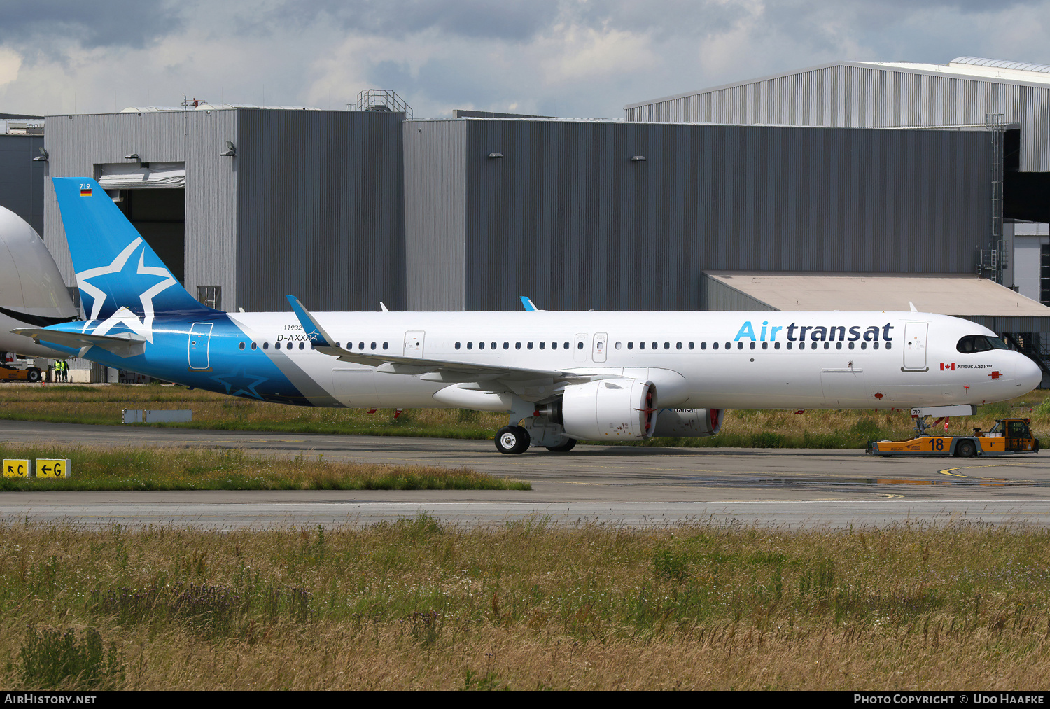 Aircraft Photo of D-AXXA / C-GOKH | Airbus A321-271NXLR | Air Transat | AirHistory.net #697872