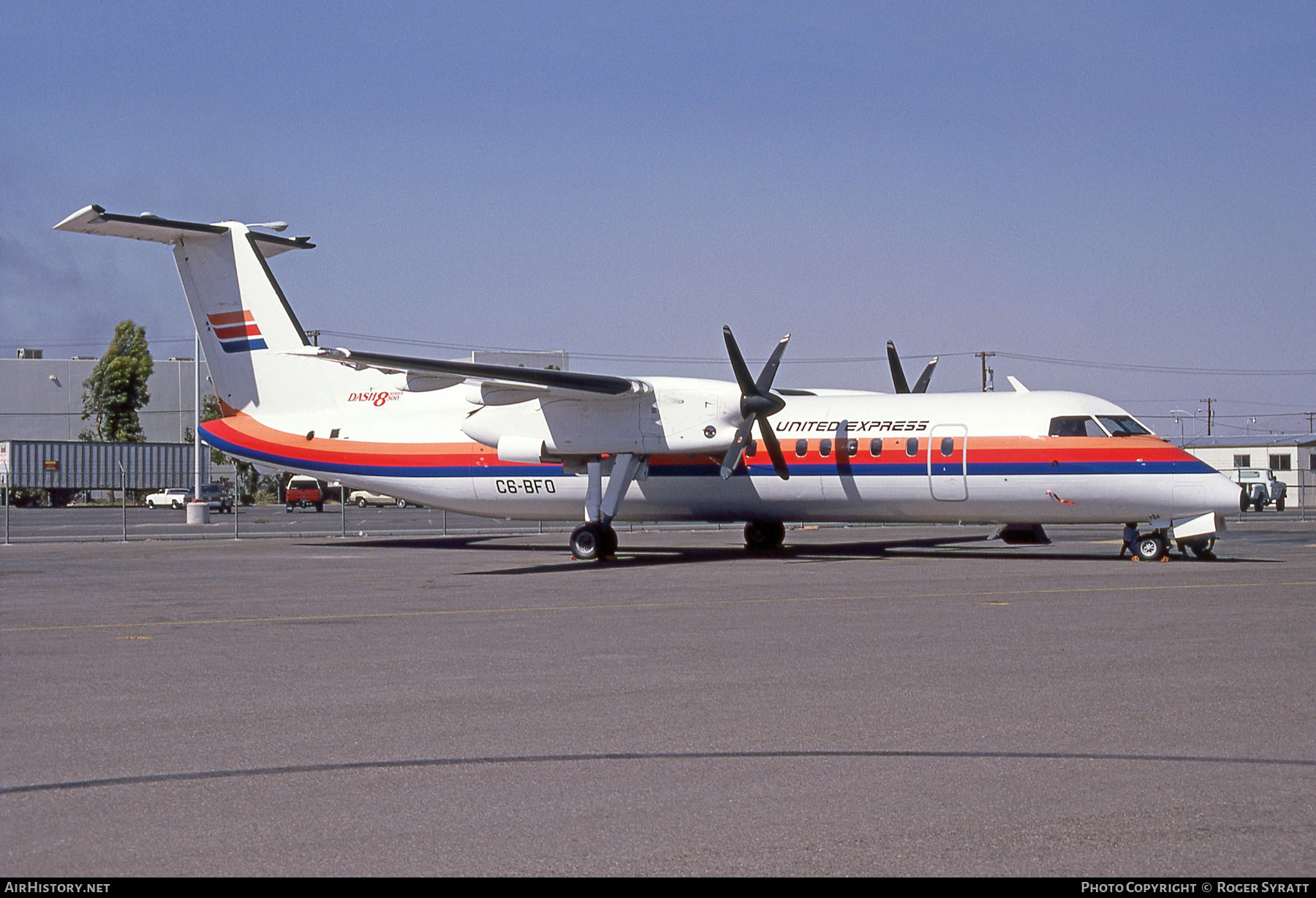 Aircraft Photo of C6-BFO | De Havilland Canada DHC-8-301 Dash 8 | United Express | AirHistory.net #697879