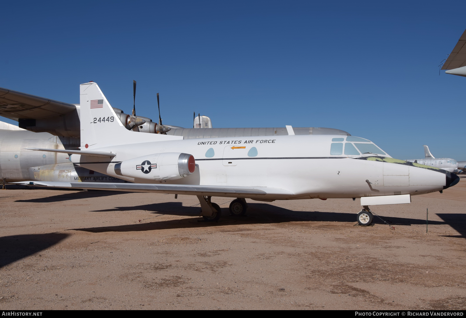 Aircraft Photo of 62-4449 / 24449 | North American CT-39A | USA - Air Force | AirHistory.net #697884