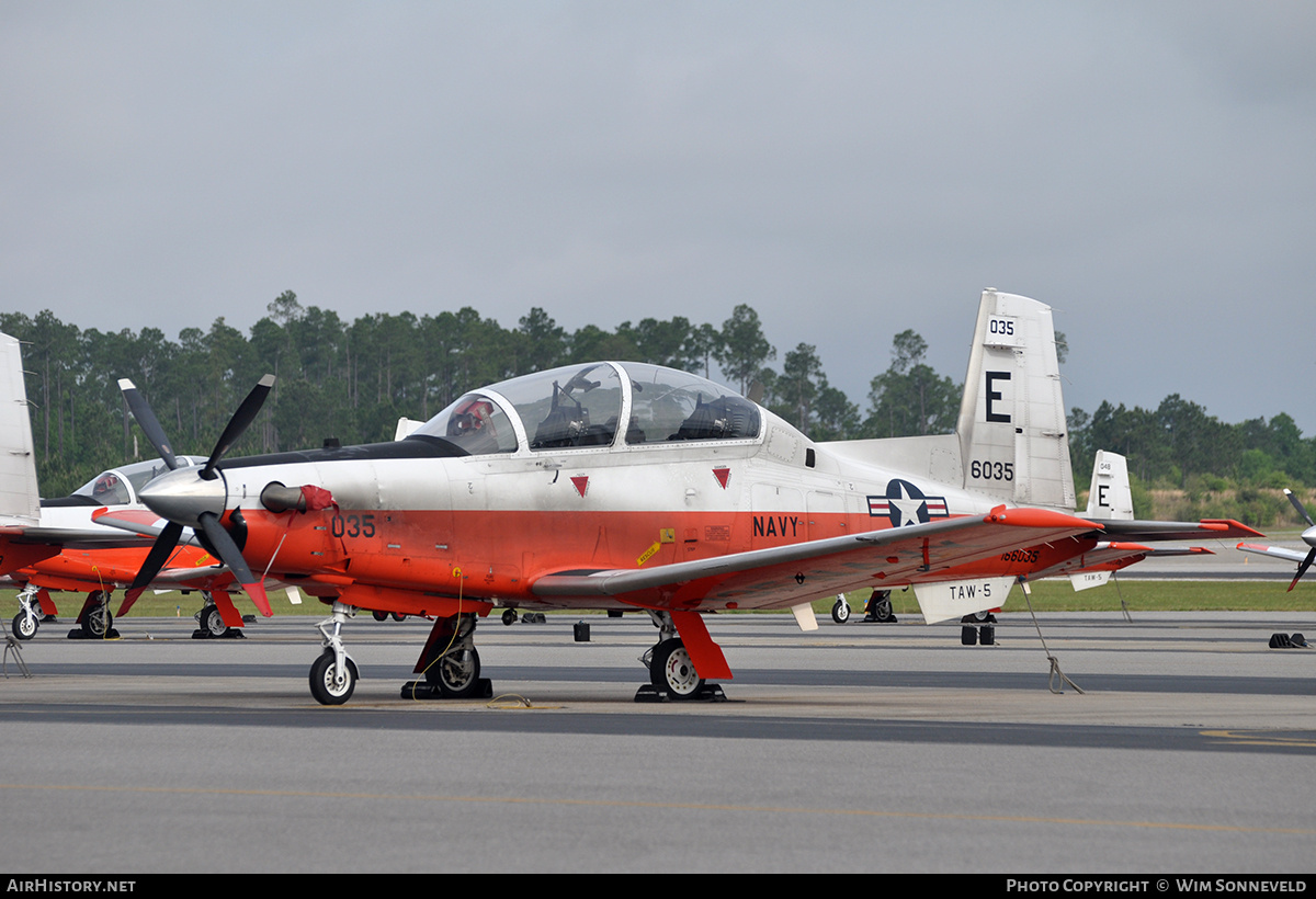Aircraft Photo of 166035 | Hawker Beechcraft T-6B Texan II | USA - Navy | AirHistory.net #697888