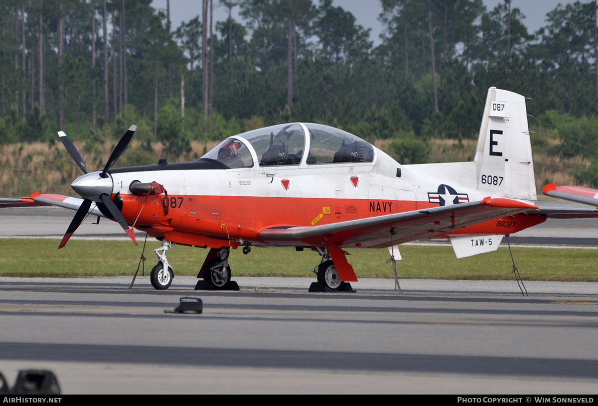 Aircraft Photo of 166087 / 6087 | Hawker Beechcraft T-6B Texan II | USA - Navy | AirHistory.net #697889
