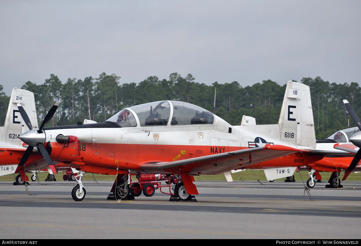 Aircraft Photo of 166118 / 6118 | Hawker Beechcraft T-6B Texan II | USA - Navy | AirHistory.net #697890