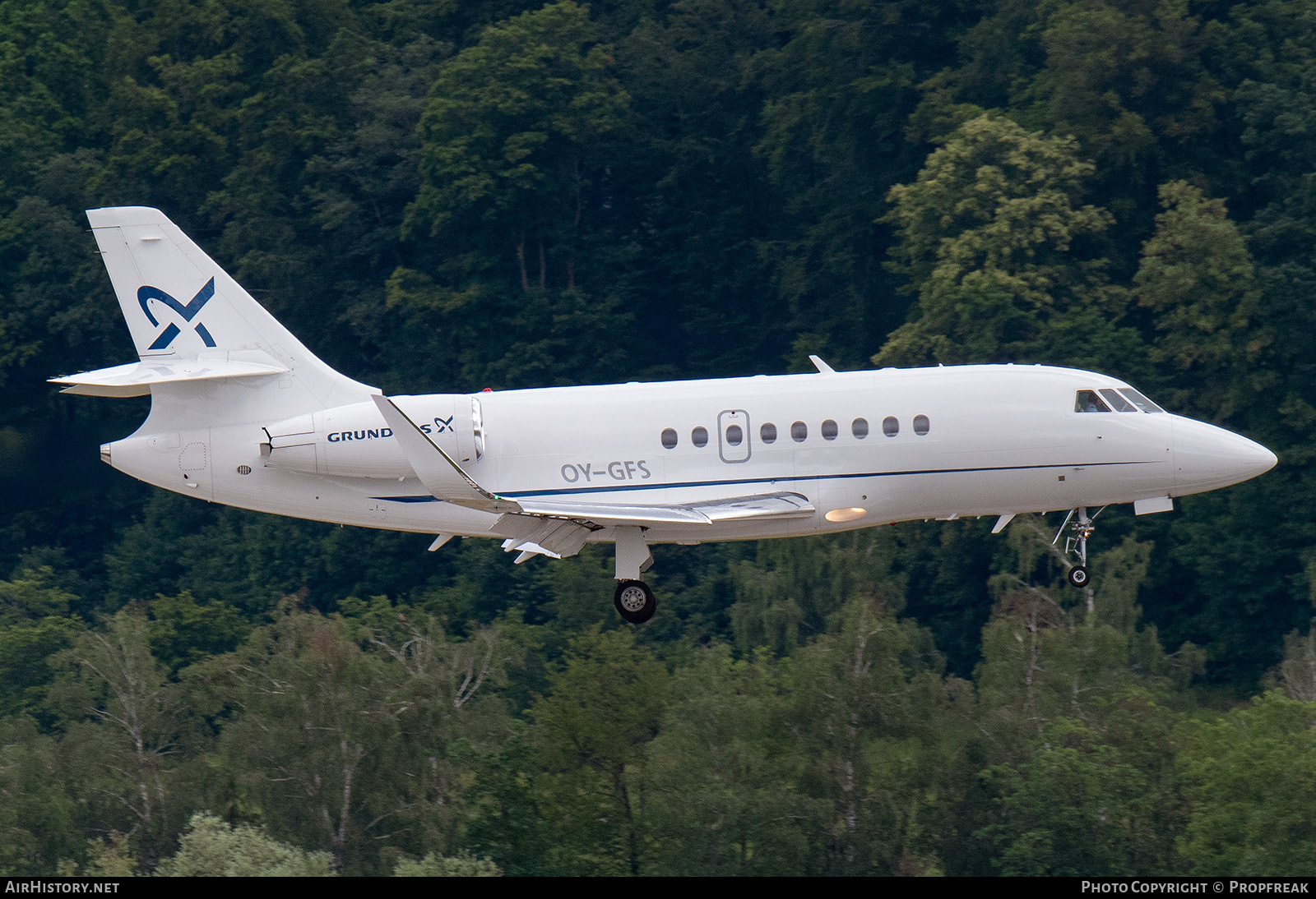 Aircraft Photo of OY-GFS | Dassault Falcon 2000LX | Grundfos | AirHistory.net #697913