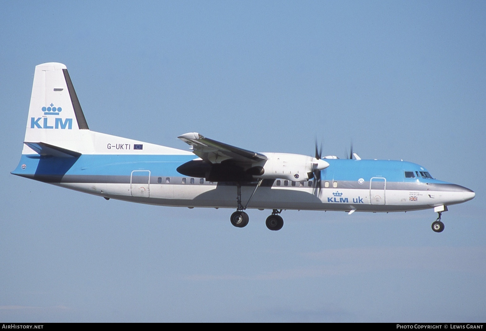 Aircraft Photo of G-UKTI | Fokker 50 | KLM UK | AirHistory.net #697917