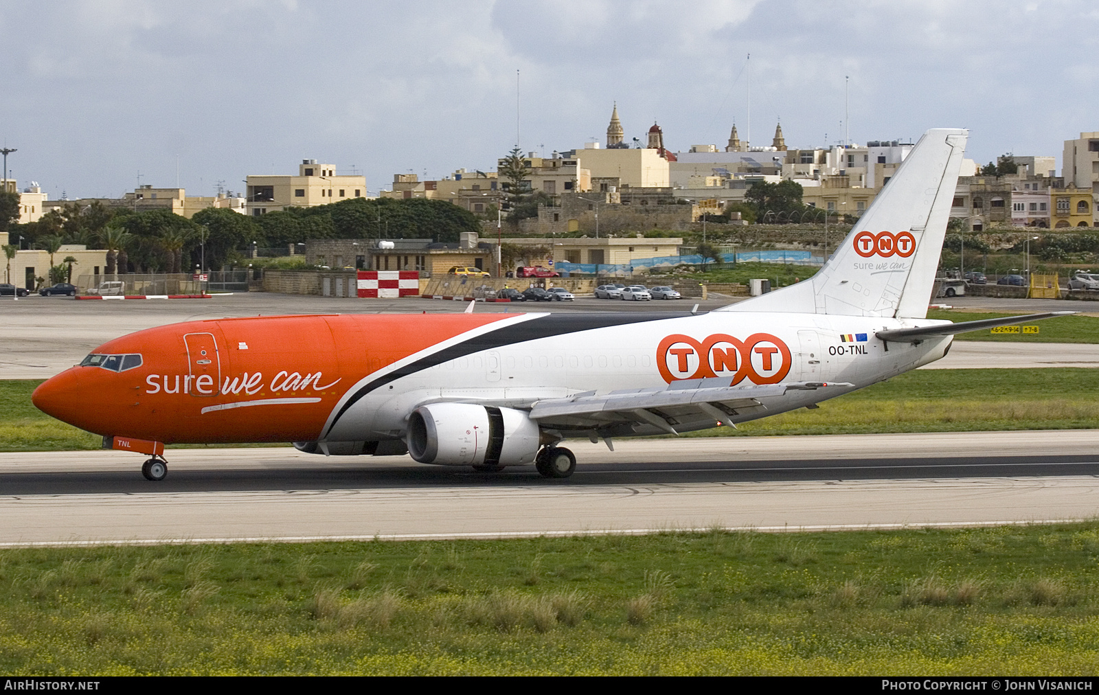 Aircraft Photo of OO-TNL | Boeing 737-34S(SF) | TNT Airways | AirHistory.net #697919